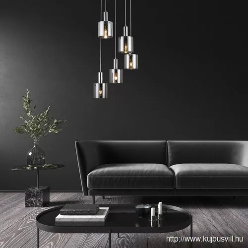 RÁBALUX 5251 Donati,bel.Függ.E27 5x MAX 60W,króm