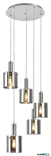 RÁBALUX 5251 Donati,bel.Függ.E27 5x MAX 60W,króm
