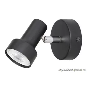 RÁBALUX 5322 Konrad spot, GU10 MAX 5W, fekete