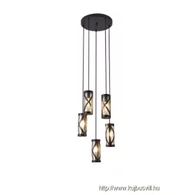 RÁBALUX 5340 Oberon Függeszték E14 5X MAX 40W