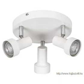 RÁBALUX 5356 Konrad,bel.Spot, GU10 3x MAX 50W,fehér