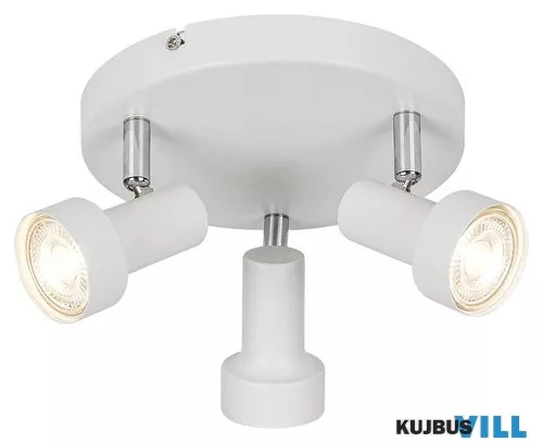 RÁBALUX 5356 Konrad,bel.Spot, GU10 3x MAX 50W,fehér