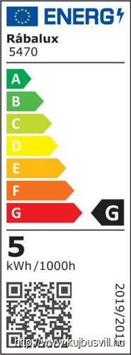 RÁBALUX 5470 Anais asztali LED 4,8W, arany