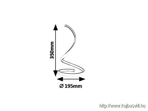 RÁBALUX 5470 Anais asztali LED 4,8W, arany