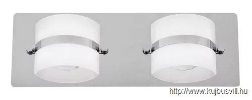 RÁBALUX 5490 Tony fürdőszobai, fali LED2X5W,króm,IP44