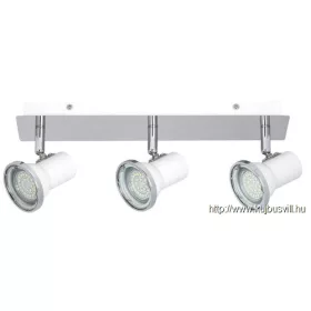 RÁBALUX 5499 Steve spotLEDGU10 3X4,5Wffsal,feh/krIP44