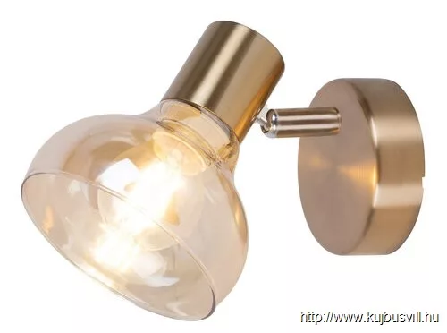 RÁBALUX 5546 Holly spot,1x40W,antik arany/borostyán