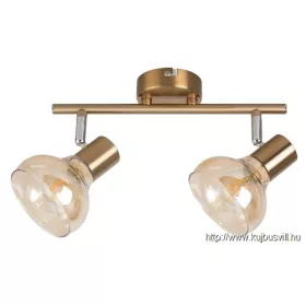RÁBALUX 5547 Holly spot,2x40W,antik arany/borostyán