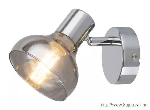 KIFUTÓ RÁBALUX 5555 Holly spot,1x40W,króm/füstszínű üveg