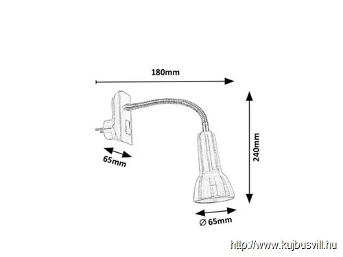 RÁBALUX 5672 Anja, spot, E14 1X MAX 40W