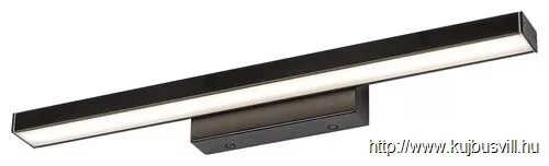 RÁBALUX 5732 John,bel.fürdő,LED 12W,L49,fekete,IP44