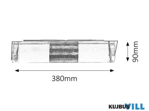 RÁBALUX 5808 Periodic lámpa E14 2x40W, króm