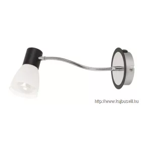 RÁBALUX 5975 Ati fali lámpa E14 max15W fekete/króm