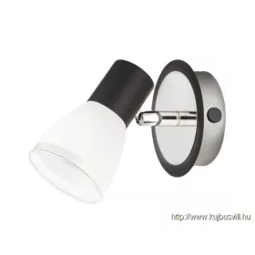 RÁBALUX 5976 Ati 1-es szpot E14 max15W fekete/króm