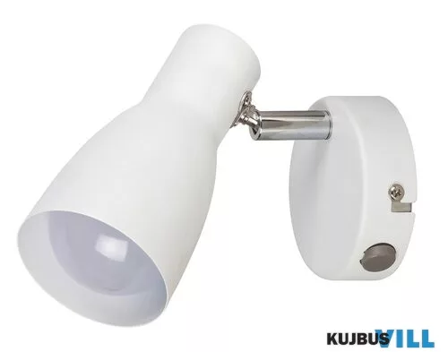 RÁBALUX 6025 Ebony 1-es szpot E27 max20W fehér