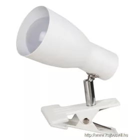 RÁBALUX 6026 Ebony 1-es csipt. szpot E27 max20W fehér