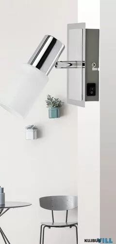 RÁBALUX 6096 Logan 1-es szpot E14 1x40W króm