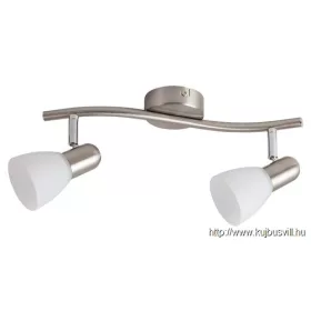 RÁBALUX 6302 Soma 2-es szpot E14 2x40Wsz.króm opál