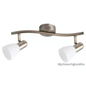 RÁBALUX 6307 Soma 2-es szpot E14 2x40W bronz opál