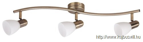 RÁBALUX 6308 Soma 3-as szpot E14 3x40W bronz opál