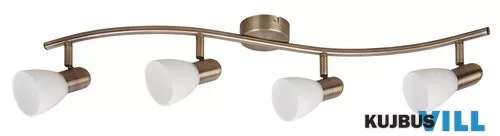 RÁBALUX 6309 Soma 4-es szpot E14 4x40W bronz opál
