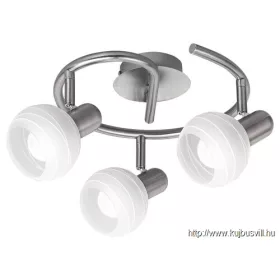 RÁBALUX 6343 Aurel 3-as szpot E14 3x40W sz.kr opál