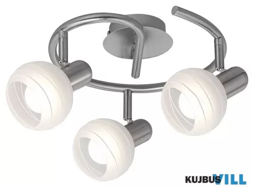 RÁBALUX 6343 Aurel 3-as szpot E14 3x40W sz.kr opál