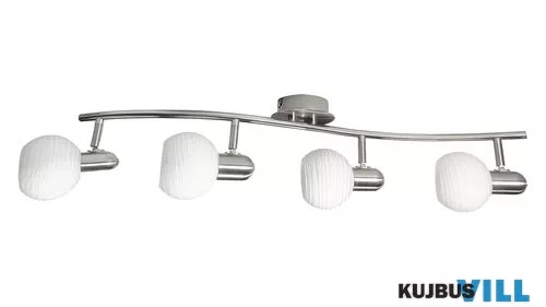 RÁBALUX 6344 Aurel 4-es szpot E14 4x40W sz.kr opál