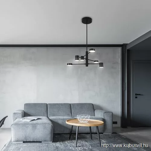 RÁBALUX 6355 Solomon, függeszték, LED 30W, fekete