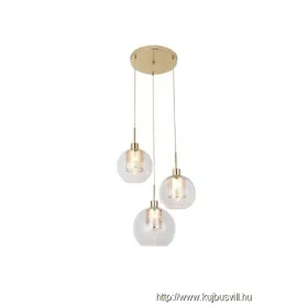 RÁBALUX 6496 Philana Függeszték E14 3X MAX 40W arany