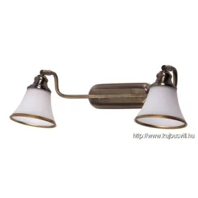 RÁBALUX 6546 Grando 2-es fali E14 2x40Wbronz/fehér