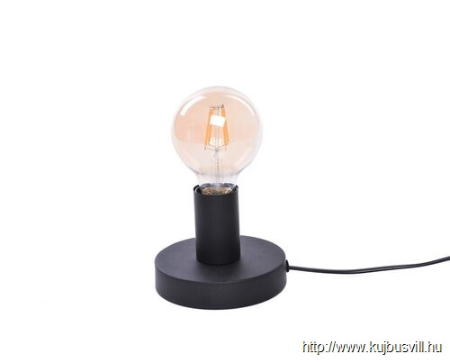 RÁBALUX 6569 Bowie,asztali,E27 1X MAX 60W,fekete