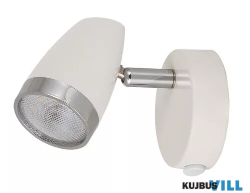RÁBALUX 6666 Karen 1-es spot LED 4W fehér/króm