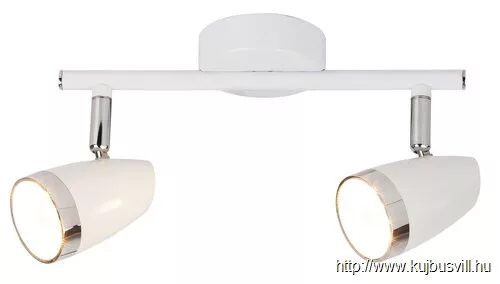 RÁBALUX 6667 Karen 2-es spot LED 2x4W fehér/króm