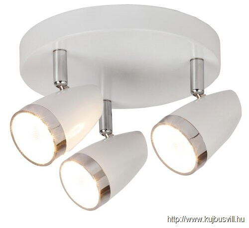 RÁBALUX 6668 Karen 3-as spot LED 3x4W fehér/króm