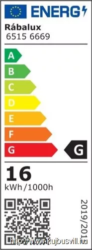 RÁBALUX 6669 Karen 4-es spot LED 4x4W fehér/króm