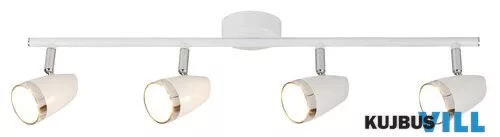 RÁBALUX 6669 Karen 4-es spot LED 4x4W fehér/króm