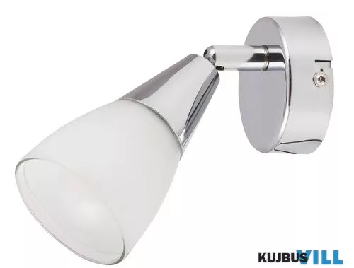 RÁBALUX 6767 Nicolette 1-es szpot E14 max40W króm/feh