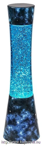 KIFUTÓ RÁBALUX 7026 Minka,lávalámpa.Gy6.35/25W, 39,5cm kék