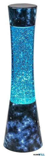 KIFUTÓ RÁBALUX 7026 Minka,lávalámpa.Gy6.35/25W, 39,5cm kék