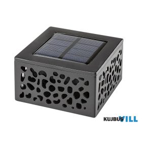 RÁBALUX 7032 Medulin,kül.szolár, LED0,5W, fekete,H5cm