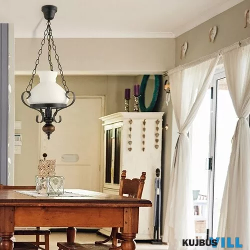 RÁBALUX 7076 Petronel függeszték E27 60W matt fekete