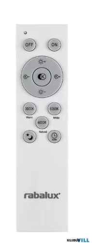 RÁBALUX 71041 Tesia,belt.függ. LED60W, D60cm, fekete