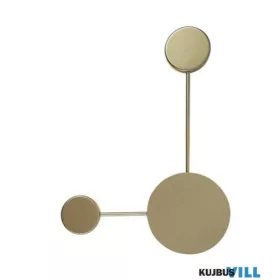 RÁBALUX 71274 Amadeo,belt.fali, LED7W, 44x47,5cm,arany