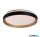 RÁBALUX 71308 Ladan,belt.menny.48W, D50cm, barna/arany