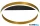 RÁBALUX 71309 Thric,belt.menny.LED20W D40cm,fek./arany