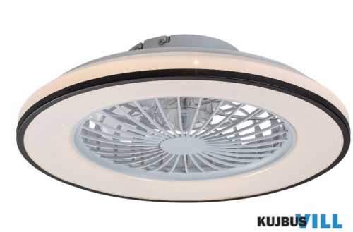 RÁBALUX 71331 Dalfon2,belt.ventilátor, LED 48W, D48,5cm, 2800lm