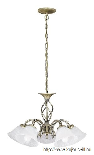 KIFUTÓ RÁBALUX 7135 Beckworth 5 ágú csillár E14 5x40W bronz