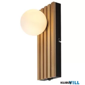 RÁBALUX 71421 Noxelle,fali,G9 1x5W,H29,2cm,tölgy+fehér