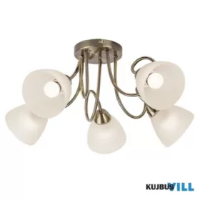 RÁBALUX 71482 Palomina,menny.E27 5x60W, 62x62cm,bronz